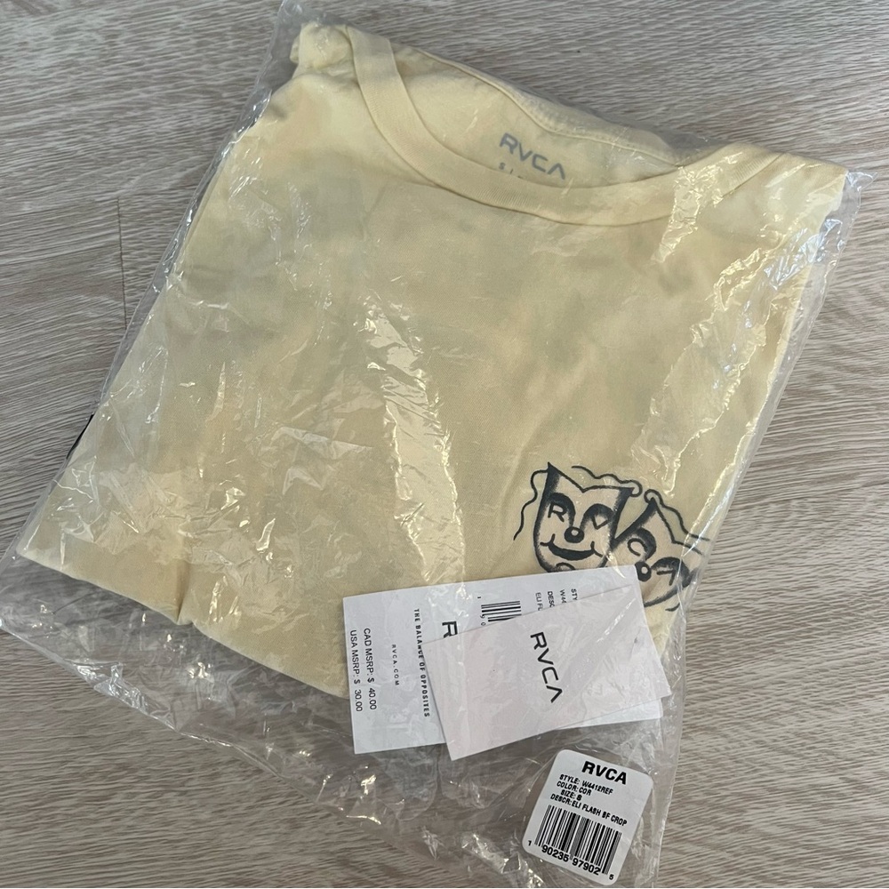 RVCA Cream Graphic Tee